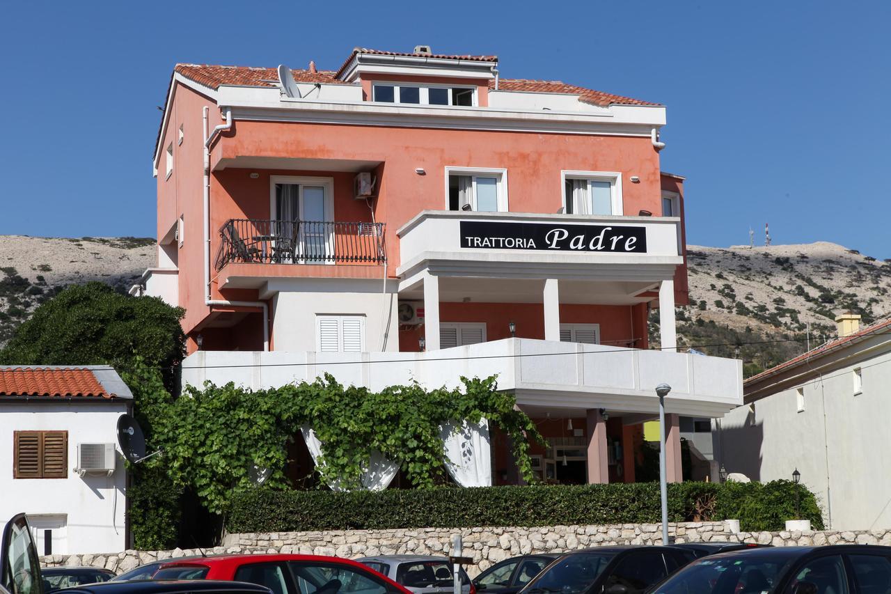 Rooms Villa Padre Pag Town Dış mekan fotoğraf